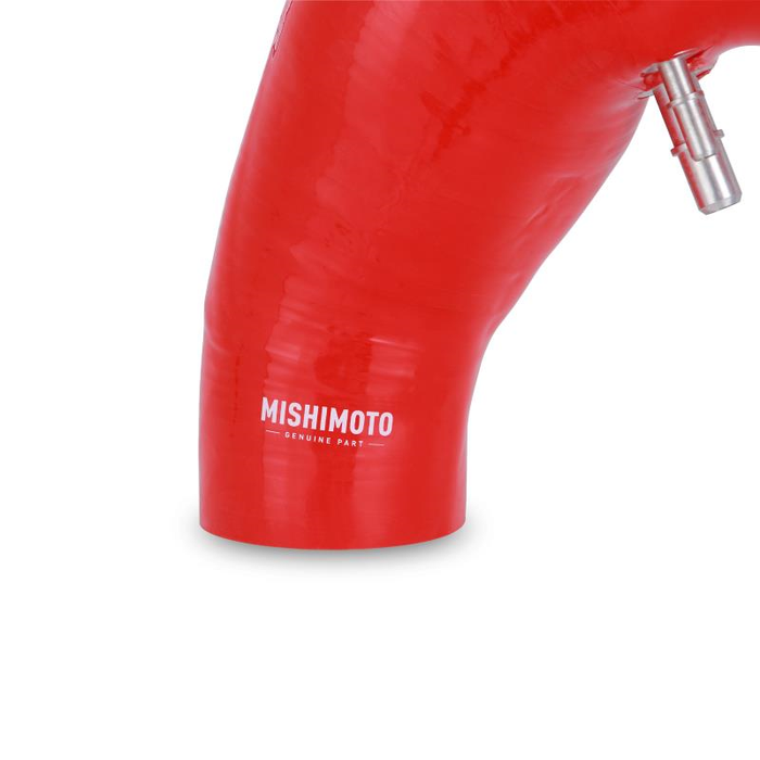 Mishimoto MMHOSE-MUS8-15IHRD Silicone Induction Hose for Ford Mustang GT 15-17 Red     