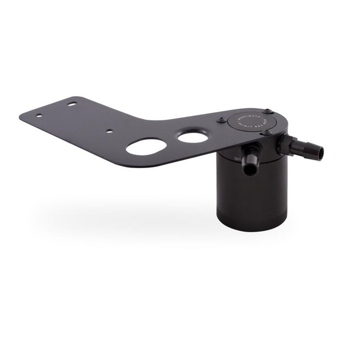Mishimoto MMBCC-MUS8-15PBE Baffled Oil Catch Can for Ford Mustang GT 15-17     