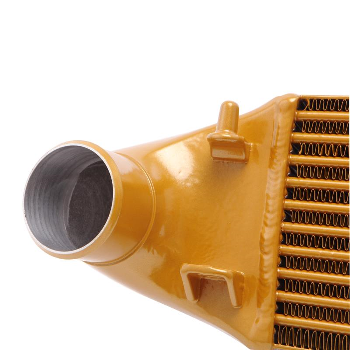 Mishimoto MMINT-FIST-14KBG Intercooler Kit for Ford Fiesta ST 14-19 Gold w/ Wrinkle Black Pipes  