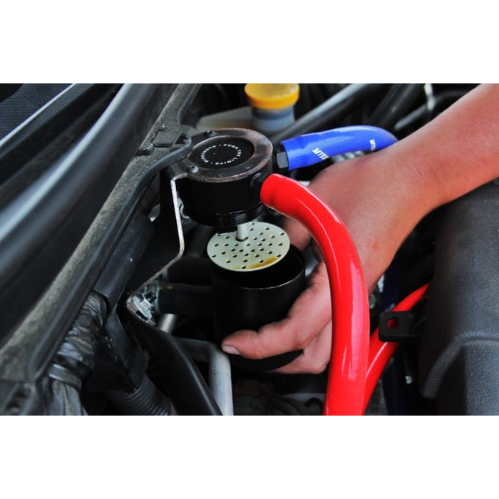 Mishimoto MMBCC-BRZ-13PBE Baffled Oil Catch Can for Subaru/Scion/Toyota BRZ/FR-S/86 13+      