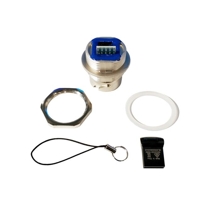 USB port (metal) with USB stick Ecumaster