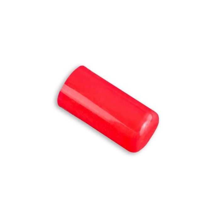 Kapturek silikonowy 8mm Czerwony
