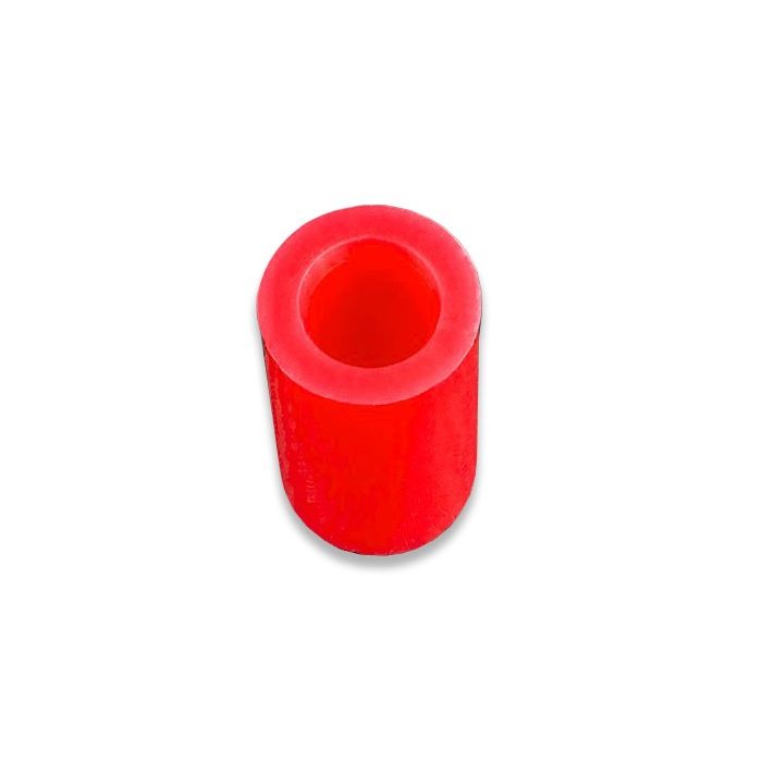 Kapturek silikonowy 8mm Czerwony