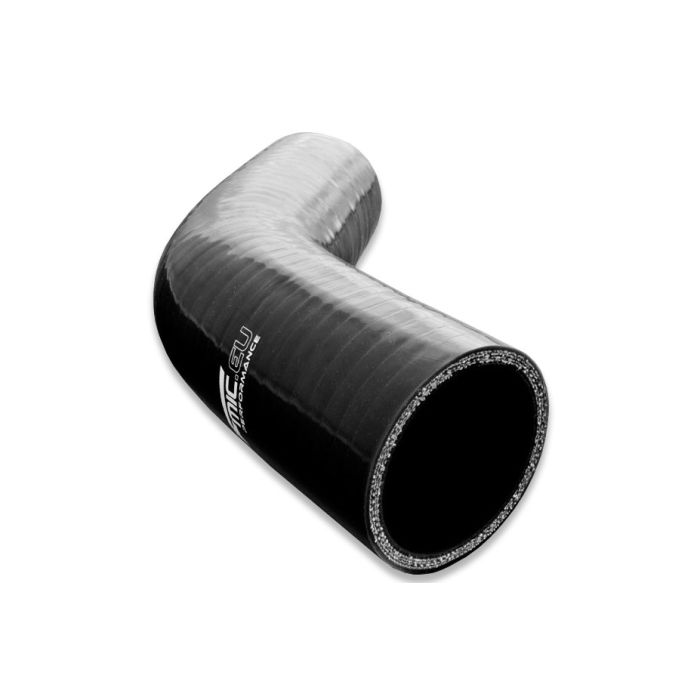 Kolanko silikonowe 45' 19mm Czarny