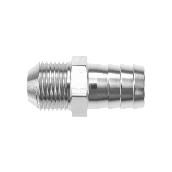 Push On Barb Tail Hose Pipe AN10 to 20mm Fitting Adapter Fuel silver