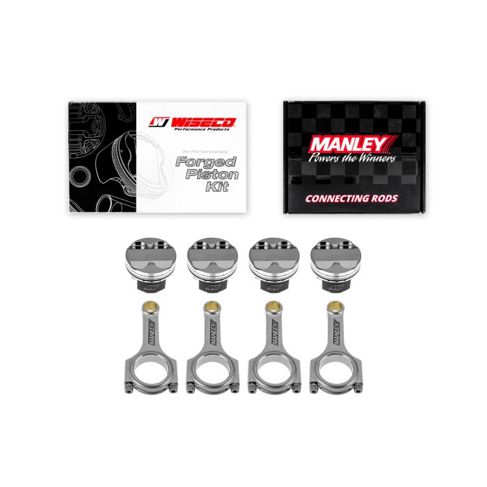 Kute tłoki Wiseco + korbowody Manley H-beam Nissan 180SX 200 SX SR20DE SR20DET 2.0l 16V 86.25mm CR 9.1-9.25:1