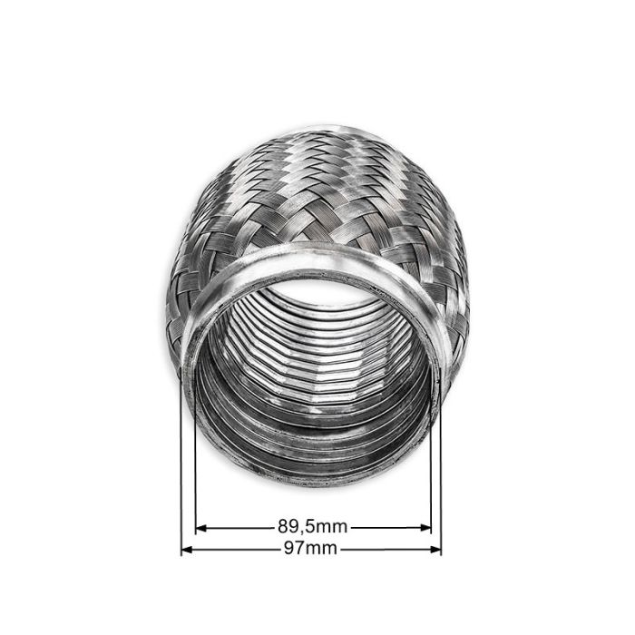 Łącznik elastyczny wydechu 89mm 100 mm