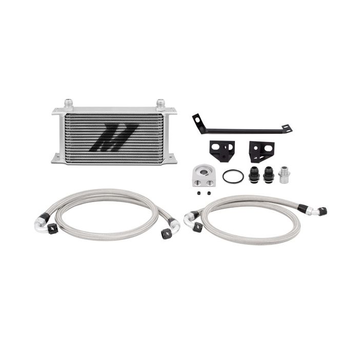 Mishimoto 2015-2017 Ford Mustang Ecoboost Oil Cooler Kit Silver