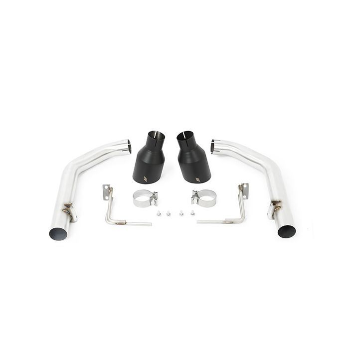 Mishimoto 2015-2017 Ford Mustang GT Race Axle-back Black Tips