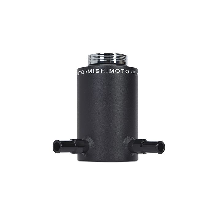 Mishimoto Aluminum Power Steering Reservoir Tank Wrinkle Black