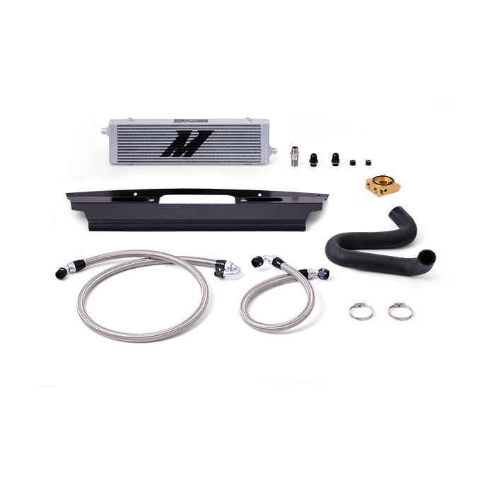 Mishimoto Ford Mustang GT Thermostatic Oil Cooler Kit 2015-2017 Silver