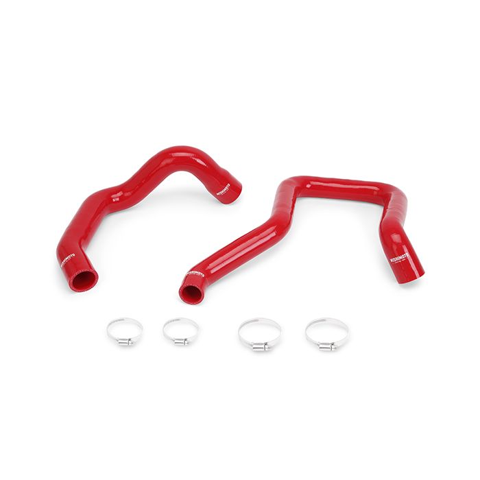 Mishimoto Jeep Cherokee 4.0L XJ Silicone Radiator Hose Kit 1987-1990 Red