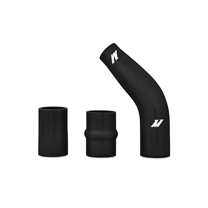 Mishimoto Mitsubishi Lancer Evolution X Upper Intercooler Pipe Kit 2008-2015 Black Hoses