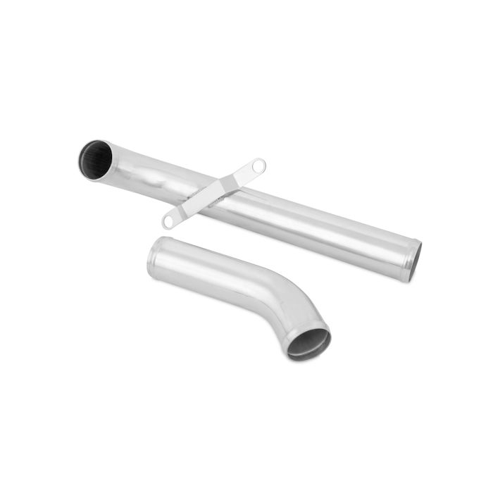 Mishimoto Mitsubishi Lancer Evolution X Upper Intercooler Pipe Kit 2008-2015 Black Hoses