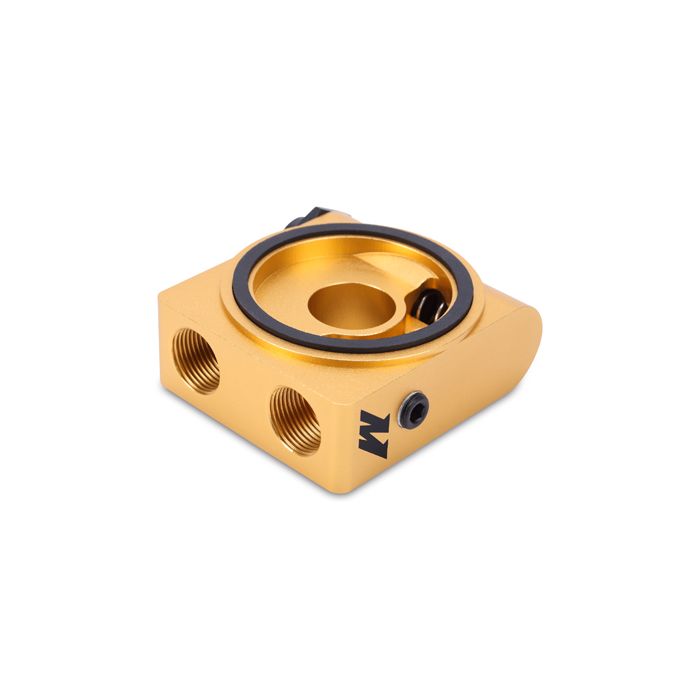 Mishimoto Oil Sandwich Plate with Rear-Mounted Thermostat