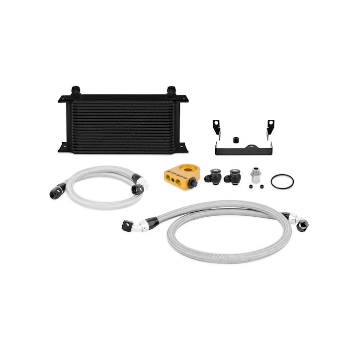 Mishimoto Subaru Impreza WRX Thermostatic Oil Cooler Kit 2006-2007 Black