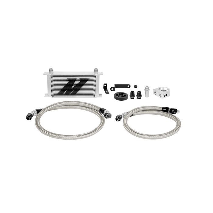 Mishimoto Subaru WRX Oil Cooler Kit 2008-2014 Silver