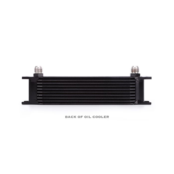 Mishimoto Universal 10 Row Oil Cooler Kit Black