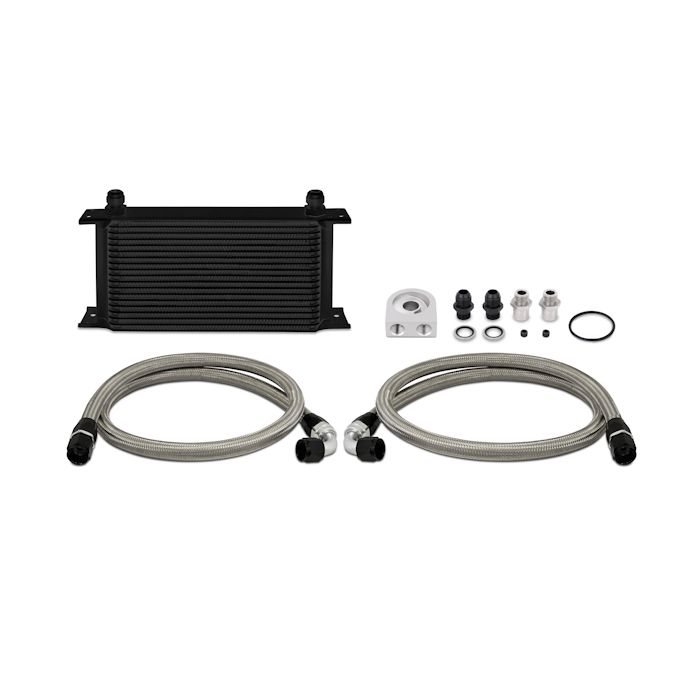 Mishimoto Universal 19 Row Oil Cooler Kit Black