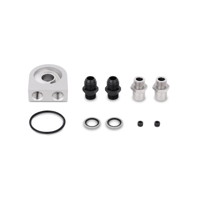 Mishimoto Universal 19 Row Oil Cooler Kit Black