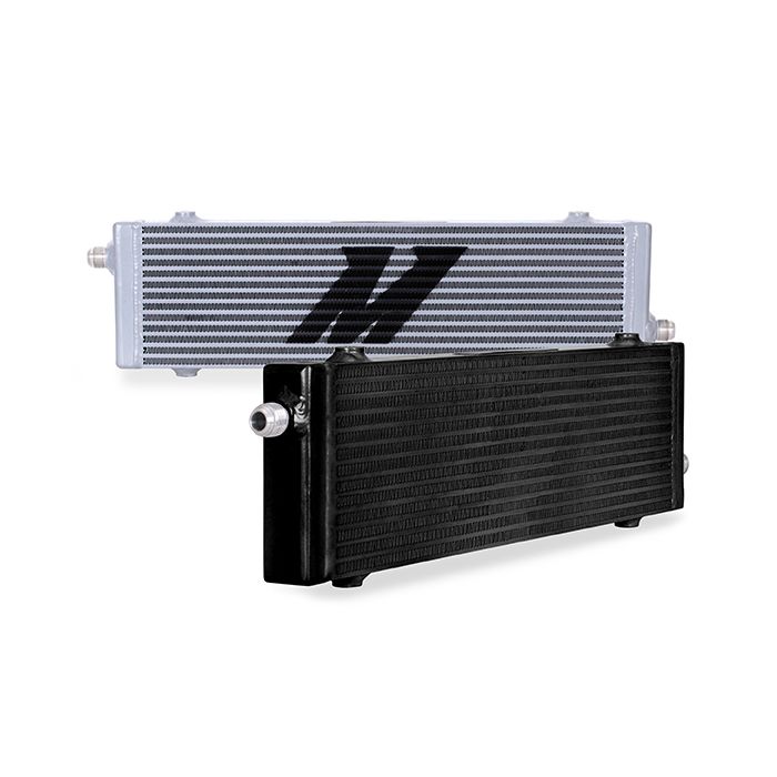 Mishimoto Universal Cross Flow Bar & Plate Oil Cooler Large Silver