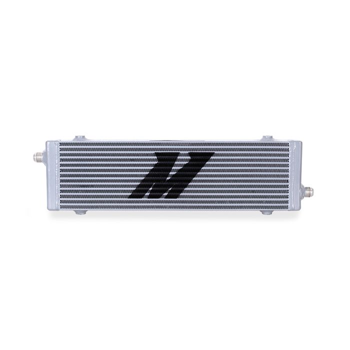 Mishimoto Universal Cross Flow Bar & Plate Oil Cooler Large Silver
