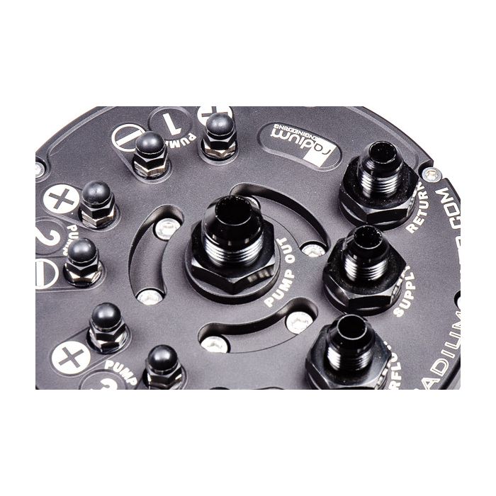 MPFST Multi-Pump Fuel Surge Tank Ti Automotive E5LM Radium Engineering