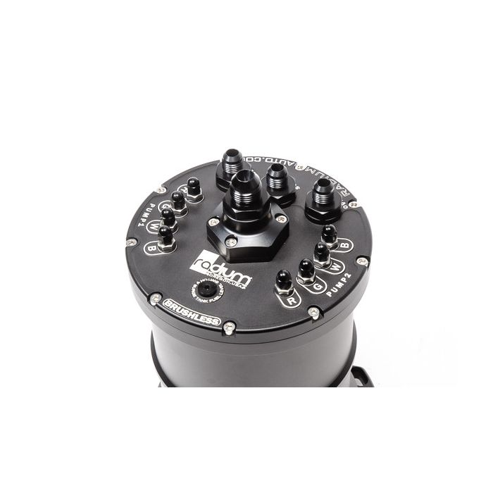 MPFST Multi-Pump Fuel Surge Tank Ti Automotive E5LM Radium Engineering