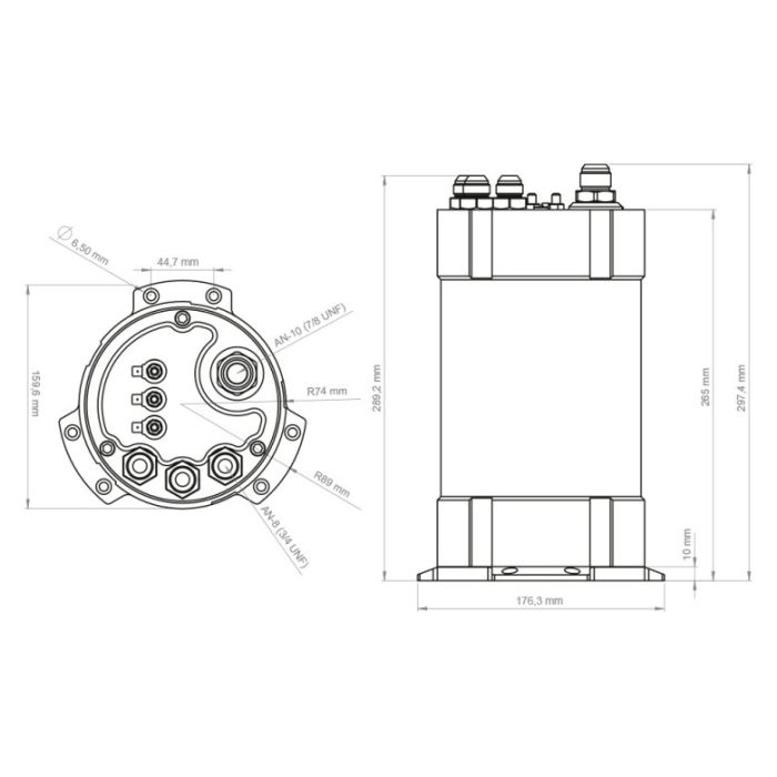 Nuke Performance 2G Fuel Surge Tank 3 Litery Do Pomp Ti Automotive (Walbro) GST 450/520