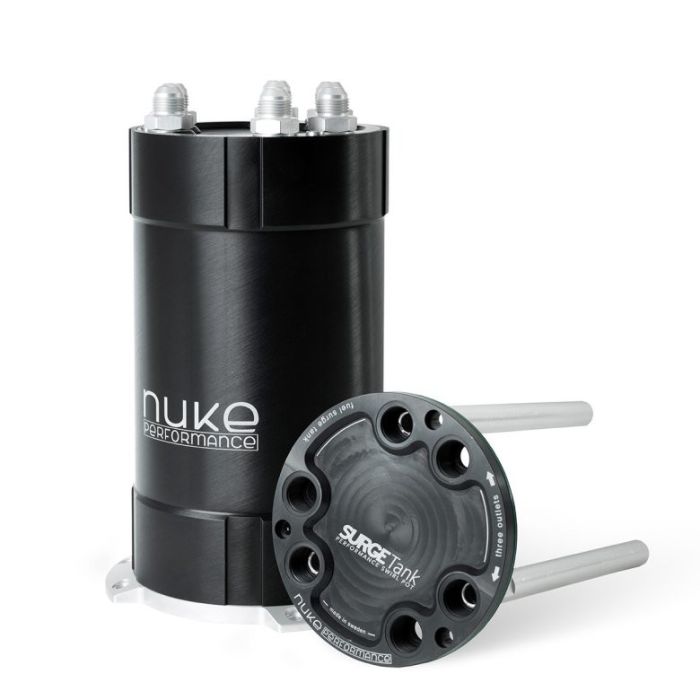 Nuke Performance 2G Fuel Surge Tank 3 litry do zewnętrznych pomp paliwa