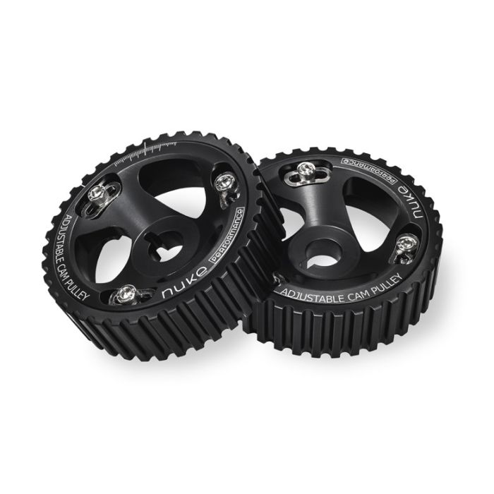 Nuke Performance Adjustable Cam Pulley for Volvo 8v / 16v round teeth