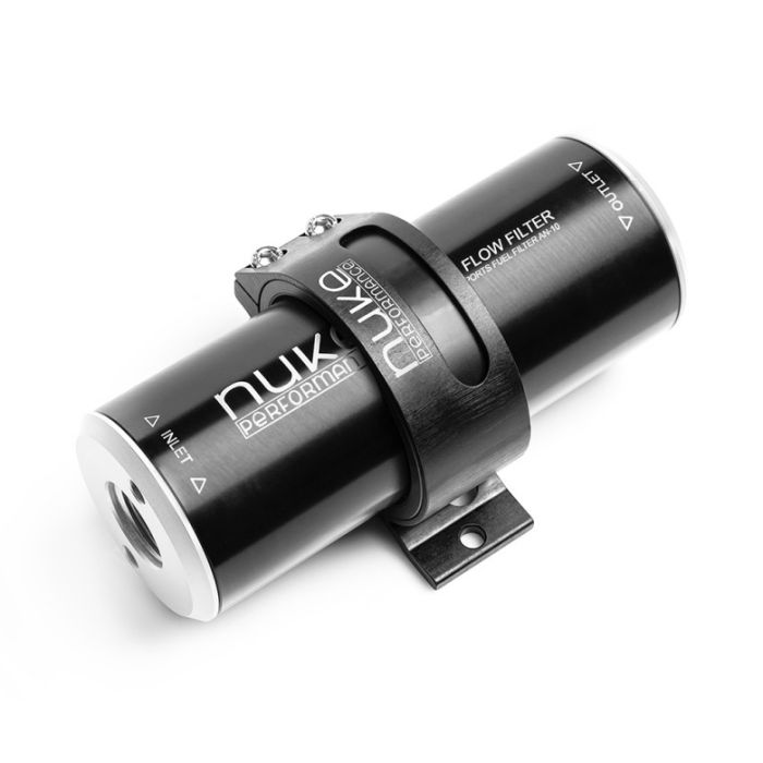Nuke Performance Filtr Paliwa Slim 100 mikronów AN-10 - Wkład Ze Stali Nierdzewnej