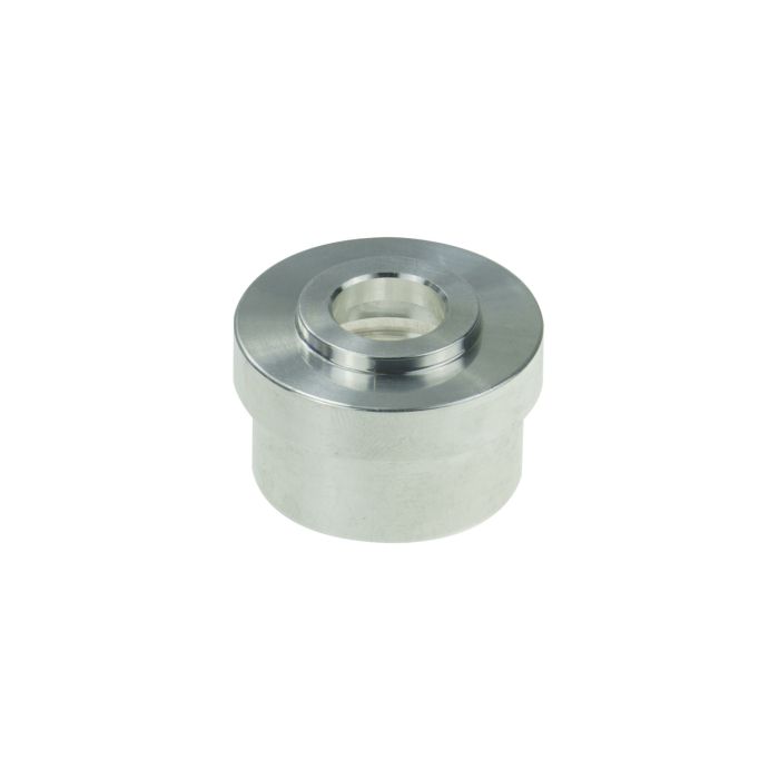 Nypel adapter aluminiowy AN8 żeński (gwint wewnętrzny) do wspawania