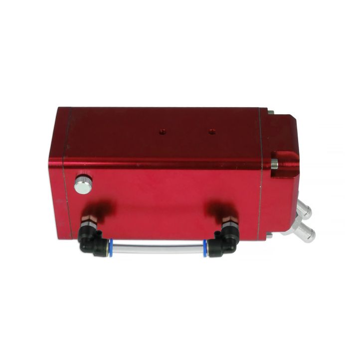 Oil catch tank JRspec model 02 Czerwony 16mm