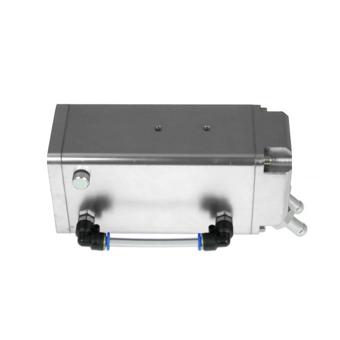 Oil catch tank JRspec model 02 Srebrny 18mm