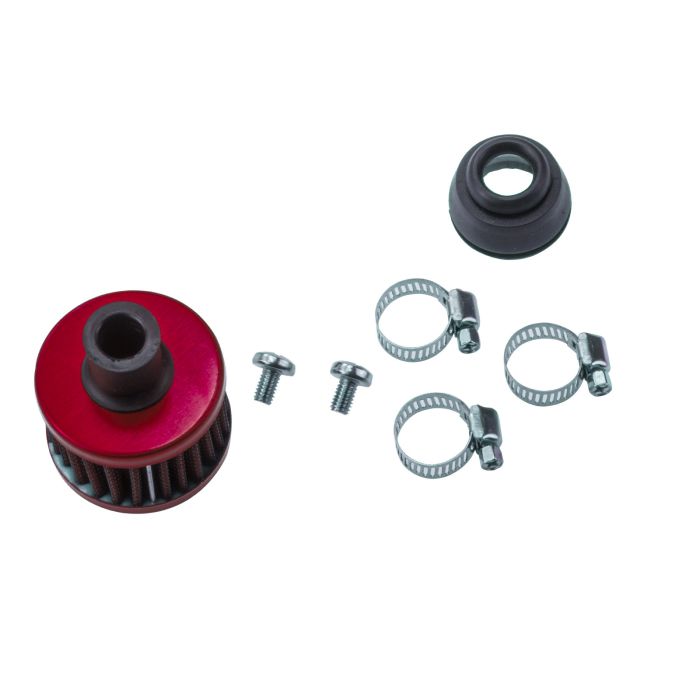 Oil catch tank JRspec model 05 Czerwony 14mm