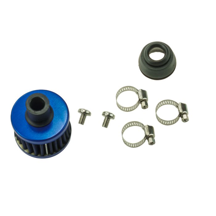 Oil catch tank JRspec model 05 Niebieski 16mm