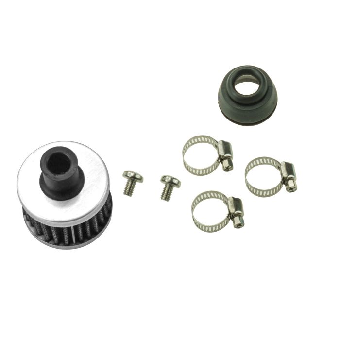 Oil catch tank JRspec model 05 Srebrny 16mm