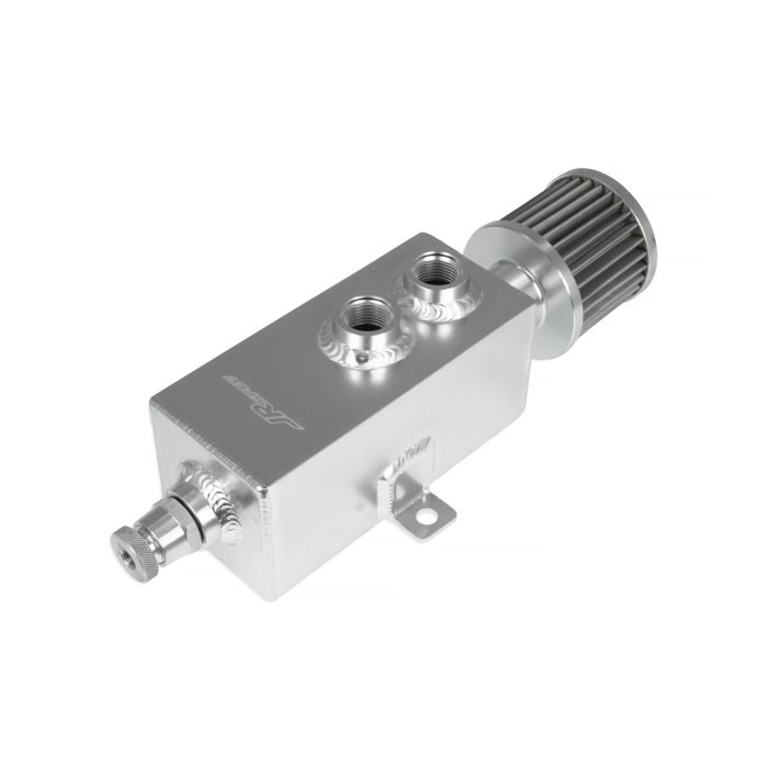 Oil catch tank JRspec model 09 Srebrny 18mm
