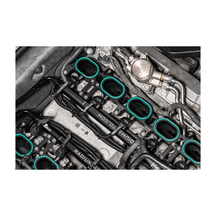 Port Injection Kit Plumbing Gallardo LP Stainless Radium Engineering