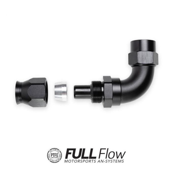 PTFE Hose End Fitting Spare Socket AN10, Black