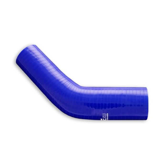 Silikonowe kolanko redukcyjne 45' 38/63mm Niebieski