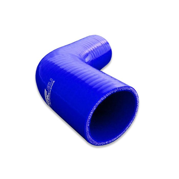 Silikonowe kolanko redukcyjne 67' 54/57mm Niebieski