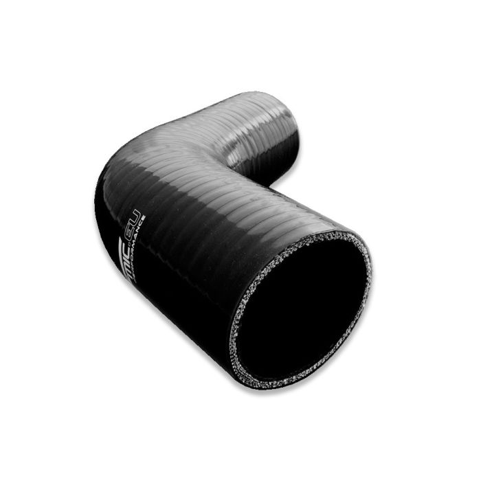 Silikonowe kolanko redukcyjne 67' 54/60mm Czarny