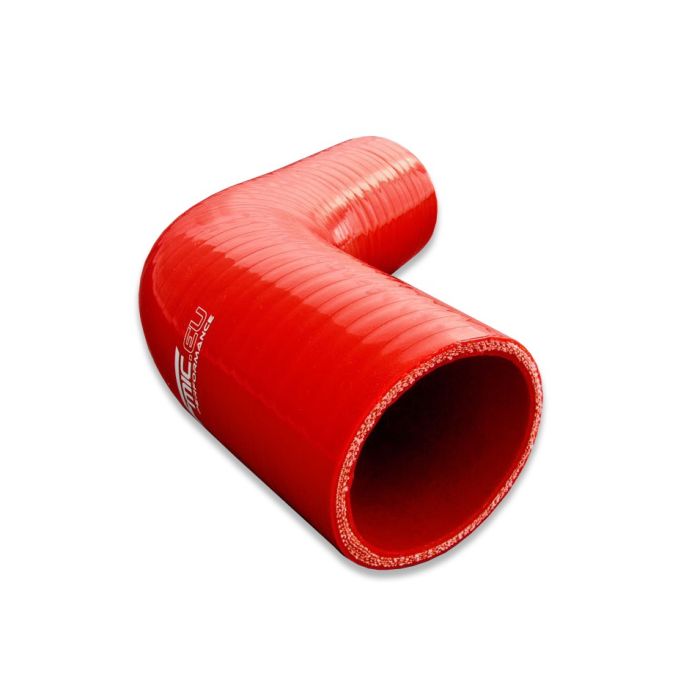 Silikonowe kolanko redukcyjne 67' 54/76mm Czerwony