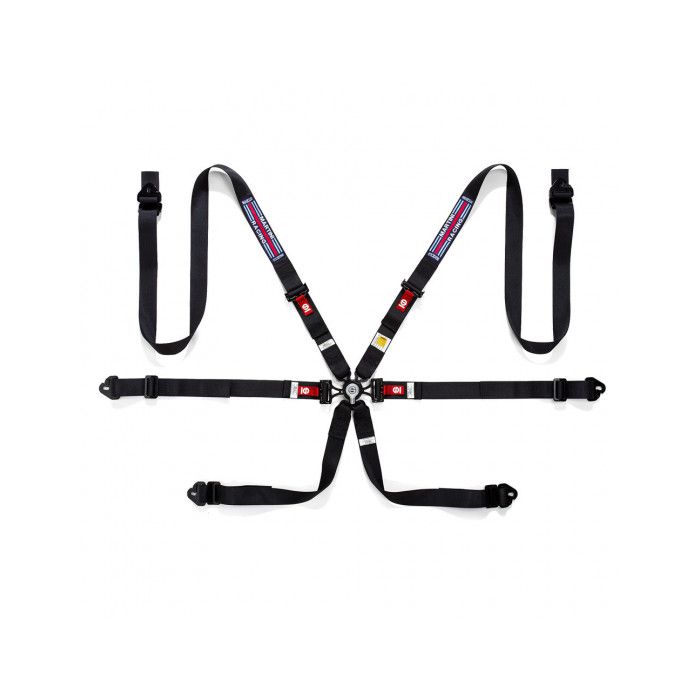 Sparco Martini Racing Harness Black FIA Approved 8853-2016 up to 2028