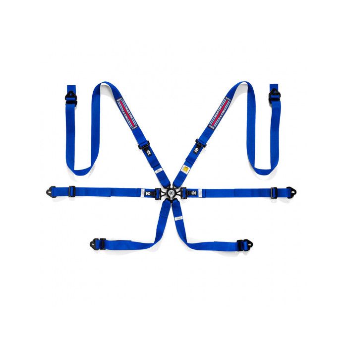 Sparco Martini Racing Harness Blue FIA Approved 8853-2016 up to 2028