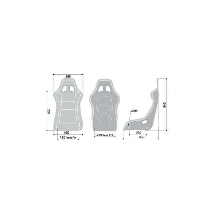 Sparco QRT-R SKY Seat FIA Approved 8855-1999 up to 2029