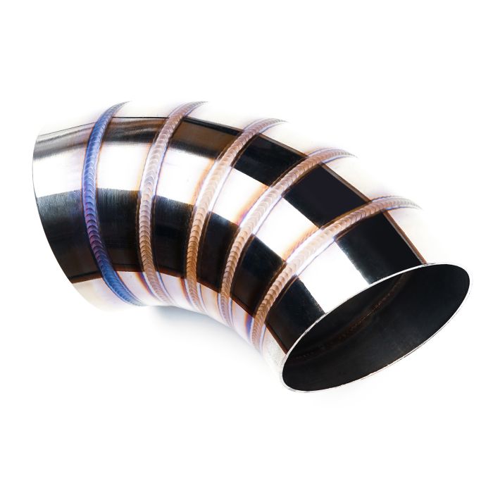 Spawane kolanko nierdzewne 67' 57mm welding porn
