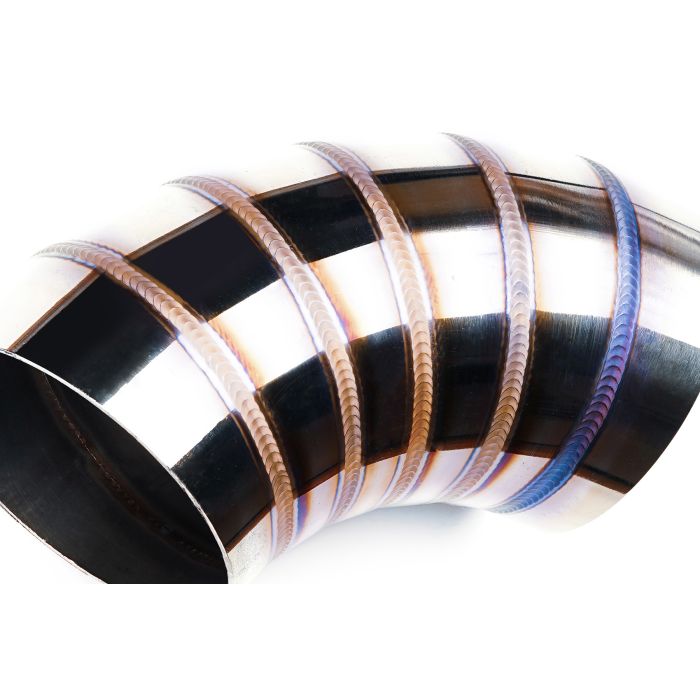 Spawane kolanko nierdzewne 67' 57mm welding porn